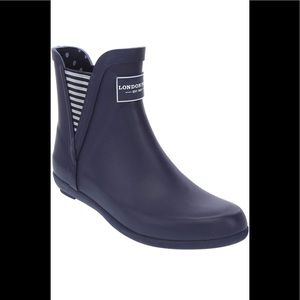 London fog women’s Piccadilly Waterproof Rain boot size 10